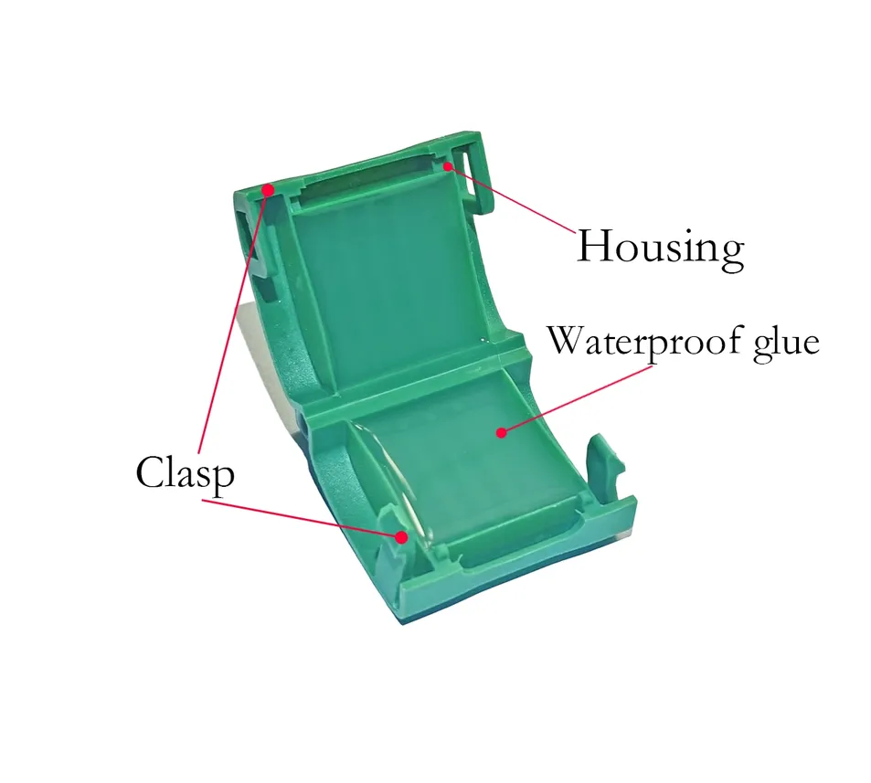 Mini Gel Spring Quick Connector Waterproof Gel Junction Box with Glue