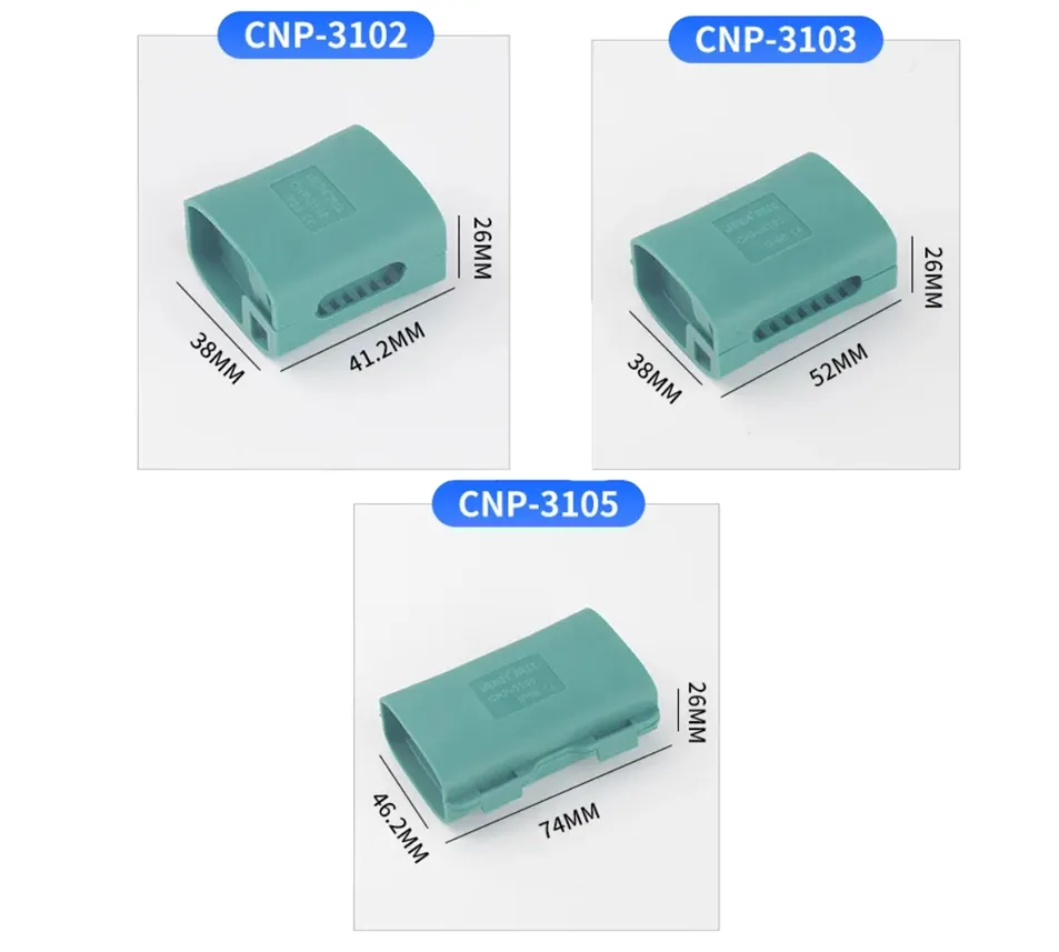 Mini Waterproof Box Cnp Series Gel Box with Glue IP68 Terminal Blocks
